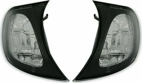 Φλας δίπλα στο φανάρι BMW E46 sedan (2001-2005) - χρωμίου - σετ 2τμχ.