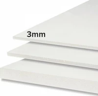 ΜΑΚΕΤΟΧΑΡΤΟ ΠΛΑΣΤΙΚΟ 3MM ΛΕΥΚΟ 70Χ100CM