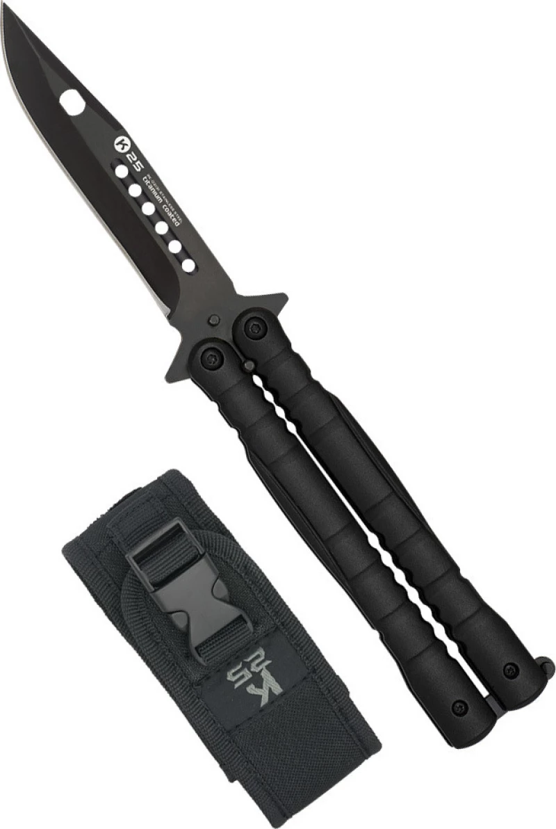 Σουγιας K25, Bt, Titanium Coated, Black #2