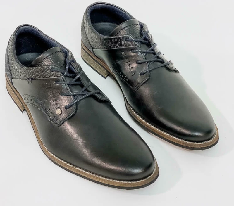 Δερμάτινο Oxford Bullboxer 571K25264A Μαύρο