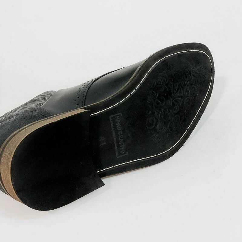 Δερμάτινο Oxford Bullboxer 571K25264A Μαύρο