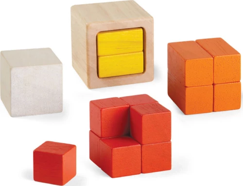 Plan Toys Κλάσματα με Κύβους