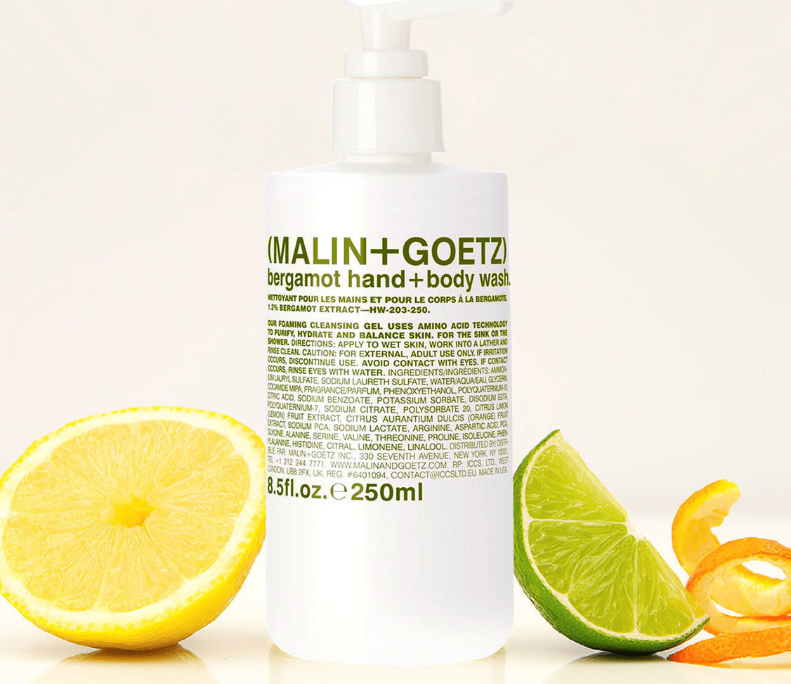 Malin and Goetz Bergamot Body Wash 250ml