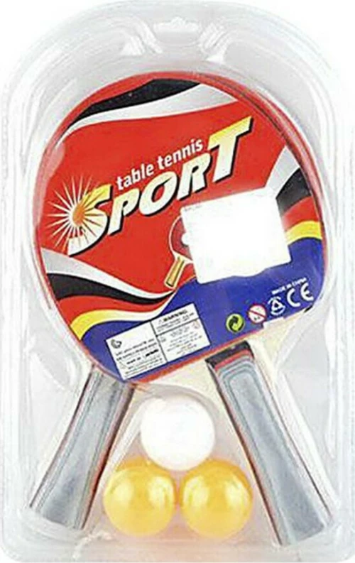 Ξυλινο Σετ Πινγκ Πονγκ 20X29Cm Toymarkt 912969 Τεμ 1