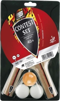 Σετ Contest (2 ρακέτες + 3 μπαλάκια) SUNFLEX
