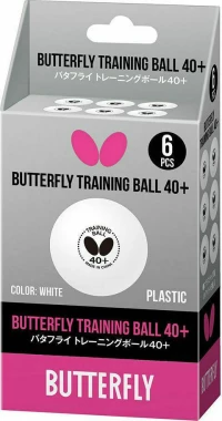 Butterfly Training 40 + 82931 Μπαλάκια Ping Pong 6τμχ