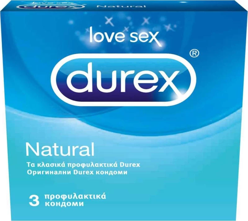 Durex Natural 3τμχ