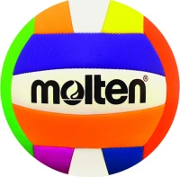 Molten Leather Volleyball No5 Ms500-Neon Πολυχρωμο