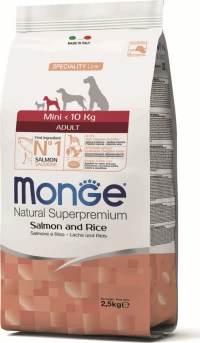 Monge Adult Mini Salmon & Rice 2,5kg