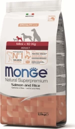 Monge Adult Mini Salmon & Rice 2,5kg