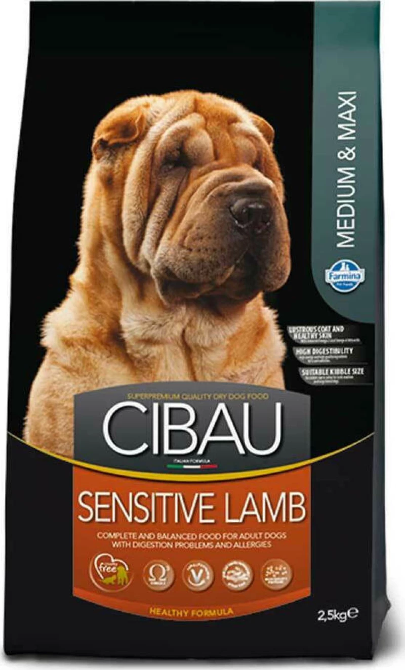 Cibau Sensitive Lamb Medium & Maxi 2.5kg