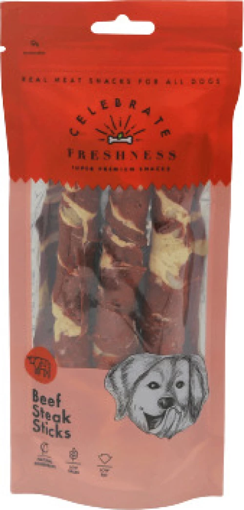 Celebrate Freshness Beef Steak Sticks 140gr