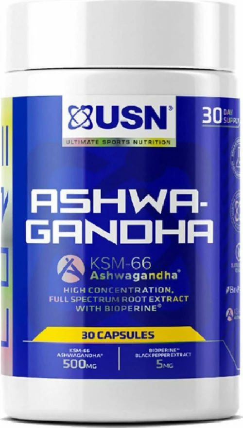 USN Ashwagandha KSM-66 30 κάψουλες