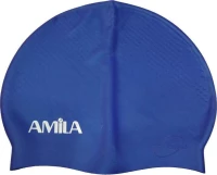 Σκουφάκι Κολύμβησης Μπλε Amila 47121