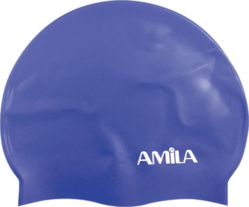 Παιδικό Σκουφάκι Κολύμβησης Μπλε Amila 47020