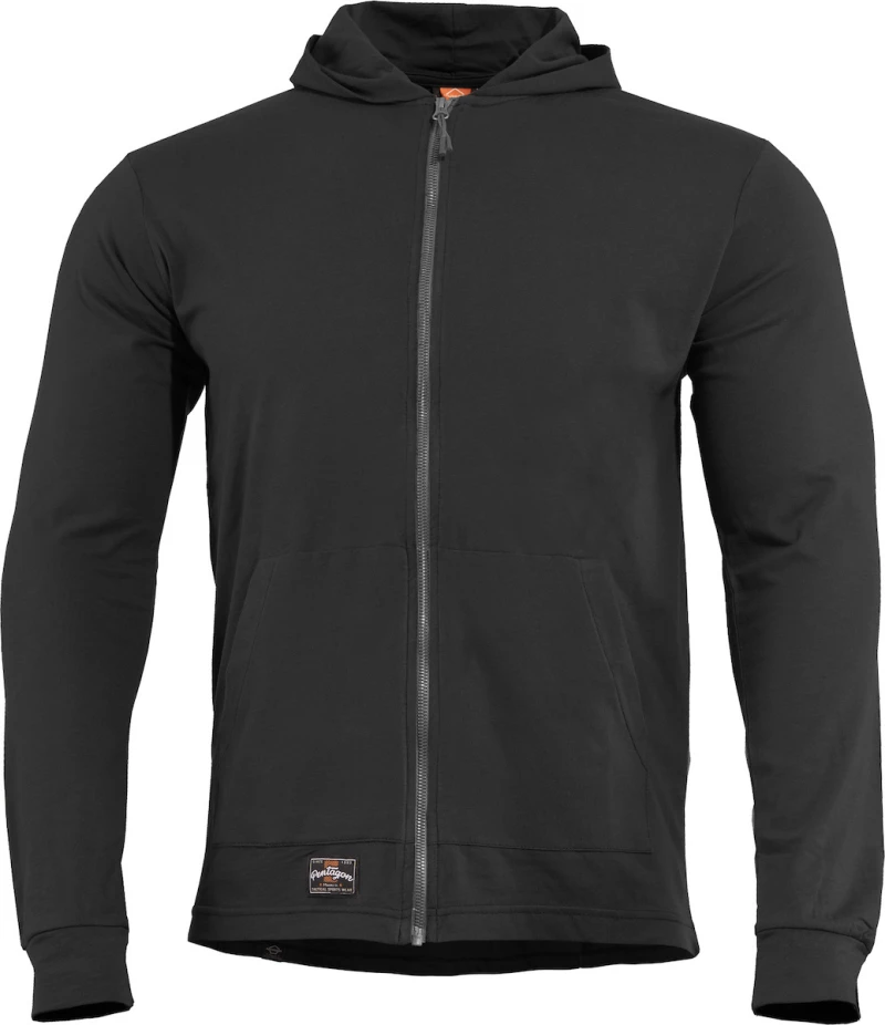 Pentagon Ζακέτα Agis Ring Spun Sweater Black