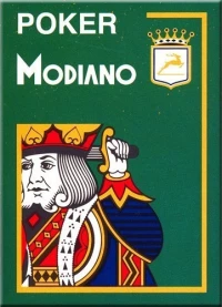 Modiano Cristallo Regular Poker Red