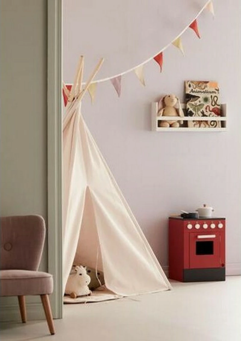 Kids Concept Ξύλινος Φούρνος Bistrot Λευκός