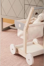 Kids Concept Ξύλινο Καρότσι για Ψώνια