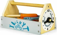 Ecotoys Ξύλινη Εργαλειοθήκη με Πολύχρωμα Εργαλεία