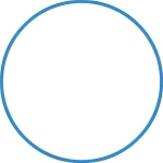 Χούλα-Χουπ 80cm - Φ19mm - 330gr, Μπλε AMILA