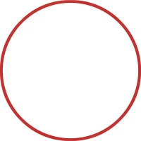 Χούλα-Χουπ 60cm Φ18mm 120gr Κόκκινο Amila 48012