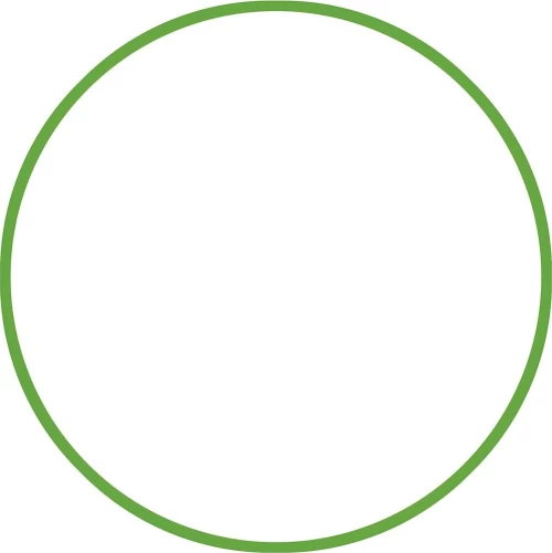 Χούλα-Χουπ 70cm - Φ19mm - 175gr, Πράσινο