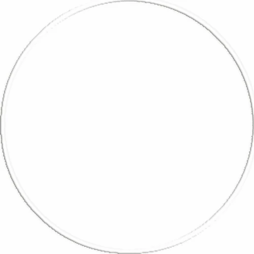Χούλα-Χουπ 70cm - Φ19mm - 280gr, Λευκό AMILA