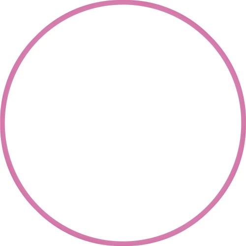 Χούλα-Χουπ 70cm - Φ19mm - 280gr, Ροζ AMILA