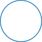Χούλα-Χουπ 60cm - Φ19mm - 230gr, Μπλε AMILA