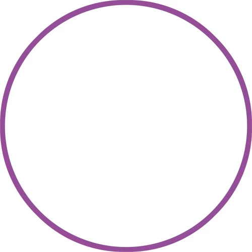Χούλα-Χουπ 70cm - Φ19mm - 280gr, Μωβ AMILA