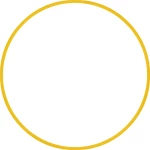 Χούλα-Χουπ 60cm - Φ19mm - 230gr, Κίτρινο AMILA