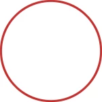 Χούλα-Χουπ 76cm - Φ18mm - 185gr, Κόκκινο