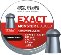 JSB Match Diabolo Exact Monster Redesigned 4.52mm 0,870g / 13.43gr 400pcs