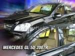 Heko Σετ Ανεμοθραύστες Μπροστινοί για Mercedes GL X164 5D 2007 2τμχ
