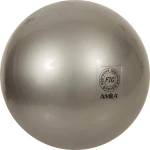 Μπάλα ρυθμικής γυμναστικής 19cm FIG Approved Ασημί Amila 47957