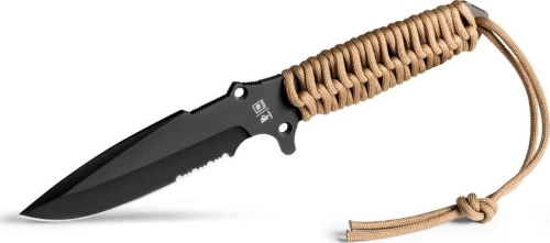 TB Outdoor Μαχαίρι Maraudeur Paracord Καφέ Επιβίωσης