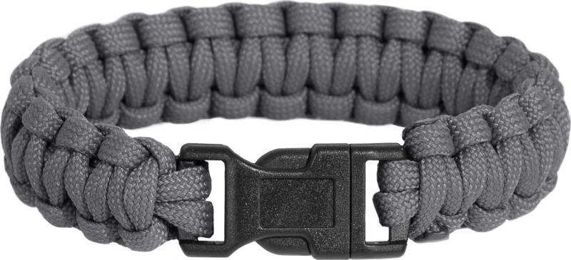 Pentagon Pselion Paracord Βραχιόλι Επιβίωσης Γκρι