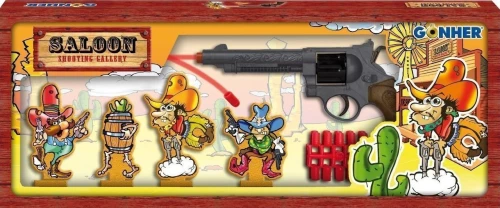 Παιδικα Οπλα Gonher Σετ Cowboy Shooting Gallery (901/0)