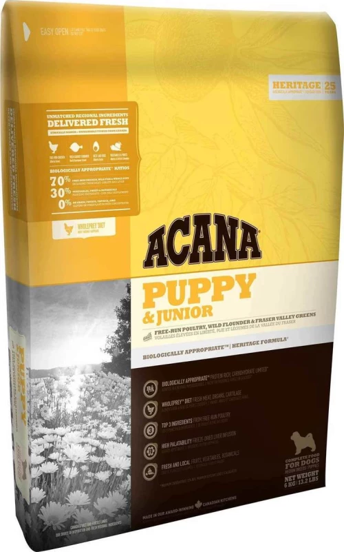 Acana Puppy and Junior 11.4kg