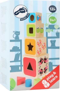 Small Foot ABC Stacking Cubes