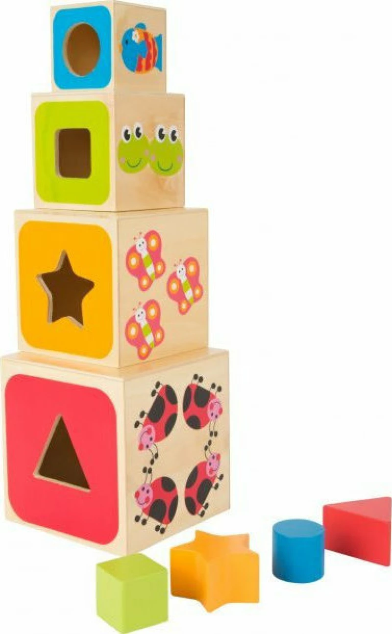 Small Foot ABC Stacking Cubes