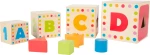 Small Foot ABC Stacking Cubes