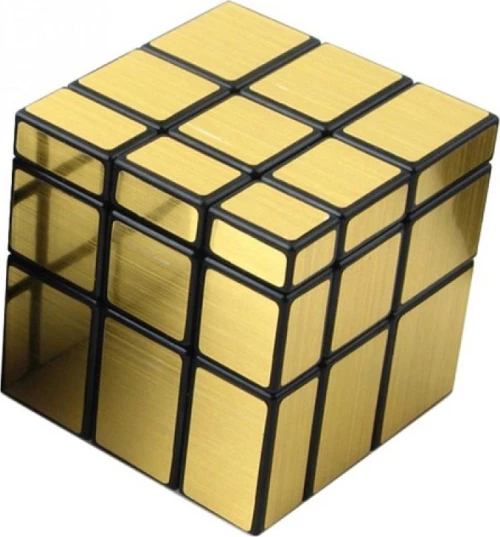 Mirror blocks cube 3x3 gold