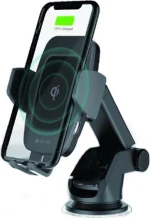 Devia Βάση Κινητού Αυτοκινήτου Navigation Wireless Charge Mount με Ρυθμιζόμενο Βραχίονα και Ασύρματη Φόρτιση