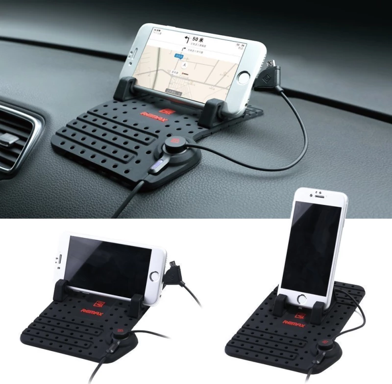 Remax Βάση Κινητού Αυτοκινήτου Enjoy Charging Holder με Μαγνήτη