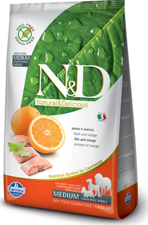 N&D Fish & Orange Adult Medium 12kg