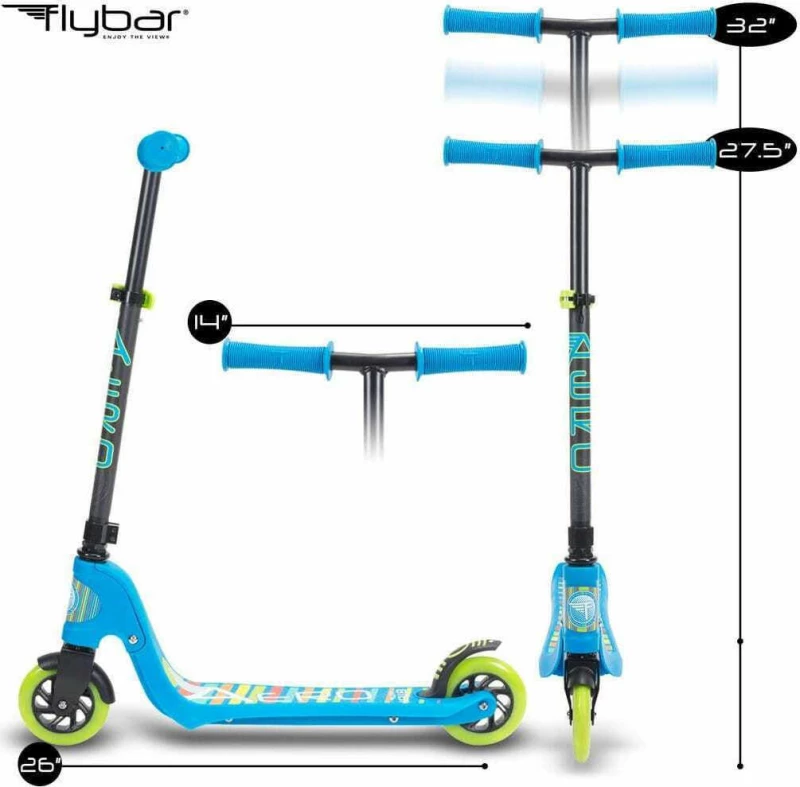 Flybar Aero 2 Scooter Blue