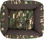 Woofmoda Πουφ Παραλλαγής 55x45cm Khaki