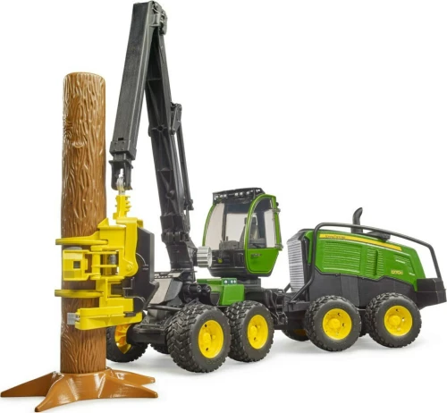 Bruder Δασοκομικό John Deere 1270G με κορμό δέντρου